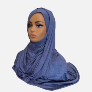 Jersey Hijab Medium Blue or pick your color